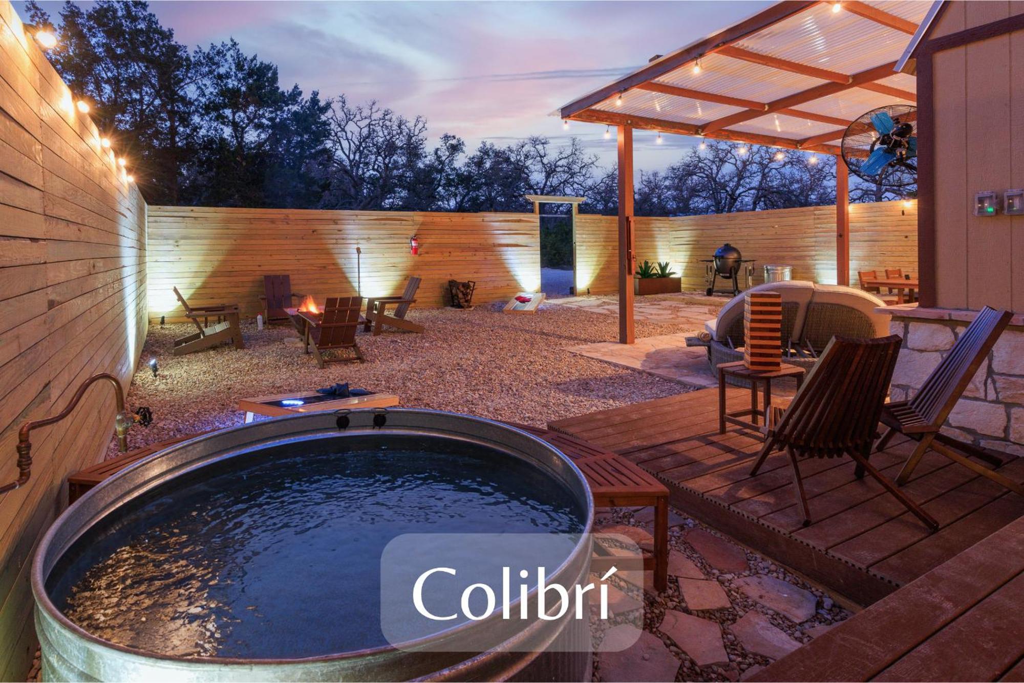 Romantic Luxury Retreat Hot Cold Pool & Sauna Wimberley Bagian luar foto