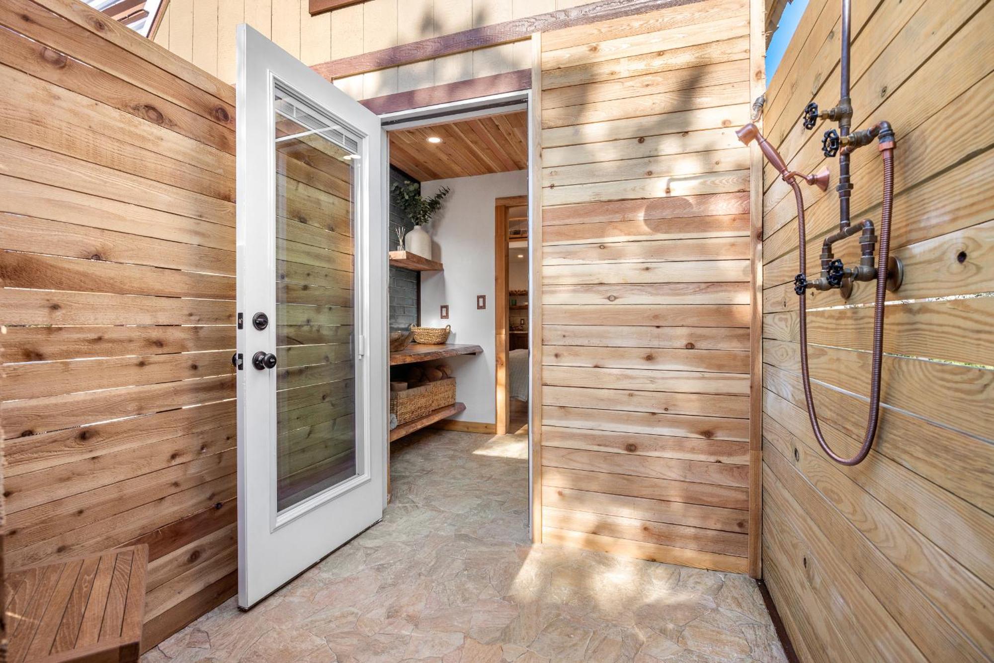 Romantic Luxury Retreat Hot Cold Pool & Sauna Wimberley Bagian luar foto